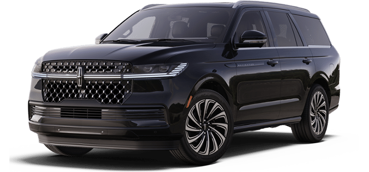 Black Lincoln Navigator luxury SUV