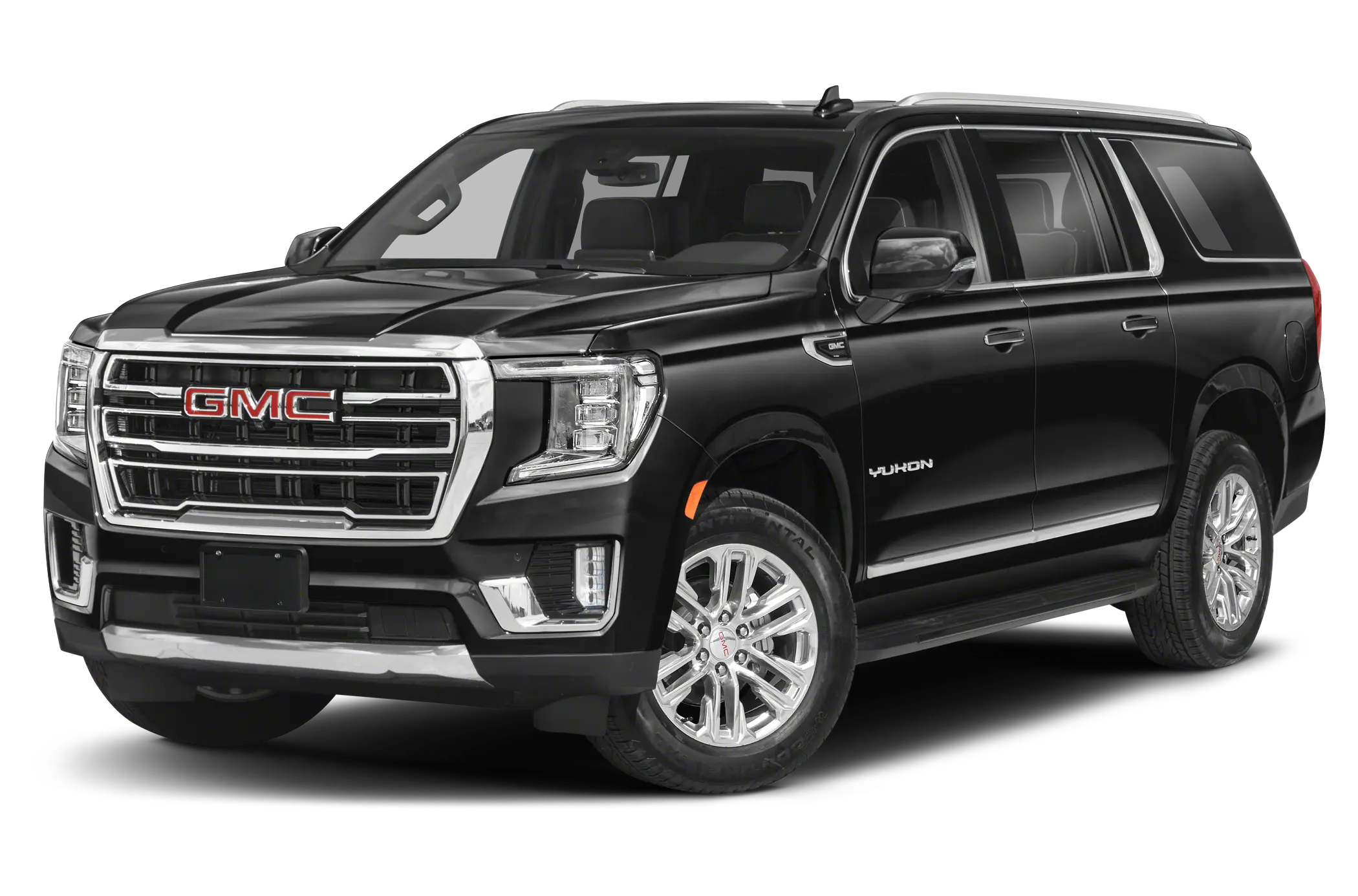 Black GMC Yukon luxury SUV